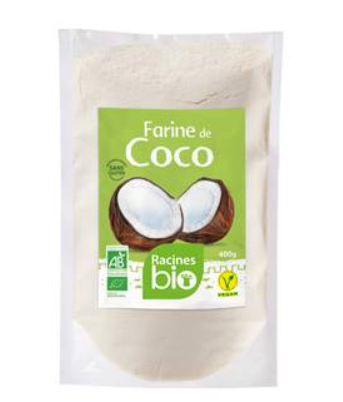 MON FOURNIL Farine de coco bio sans gluten 400g pas cher 