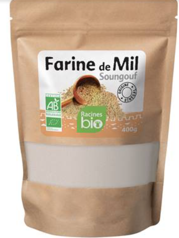 Farine de mil bio (400g) - sans gluten