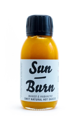 Sun Burn natural hot sauce by SWET BXL (100ml)