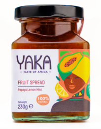 'Confiture' Papaye, Citron & Menthe (230g) - more fruit, less sugar Yaka Foods Ghana