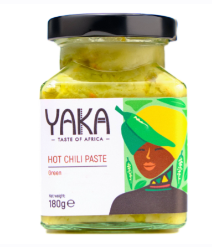 Pâte de piment au piment vert (doux) (180g) - Yaka Foods Ghana