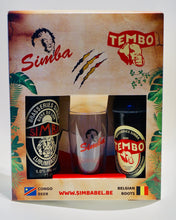 Afbeelding in Gallery-weergave laden, Box Simba 73cl + Tembo 65cl + verre assorti Tembo ou Simba
